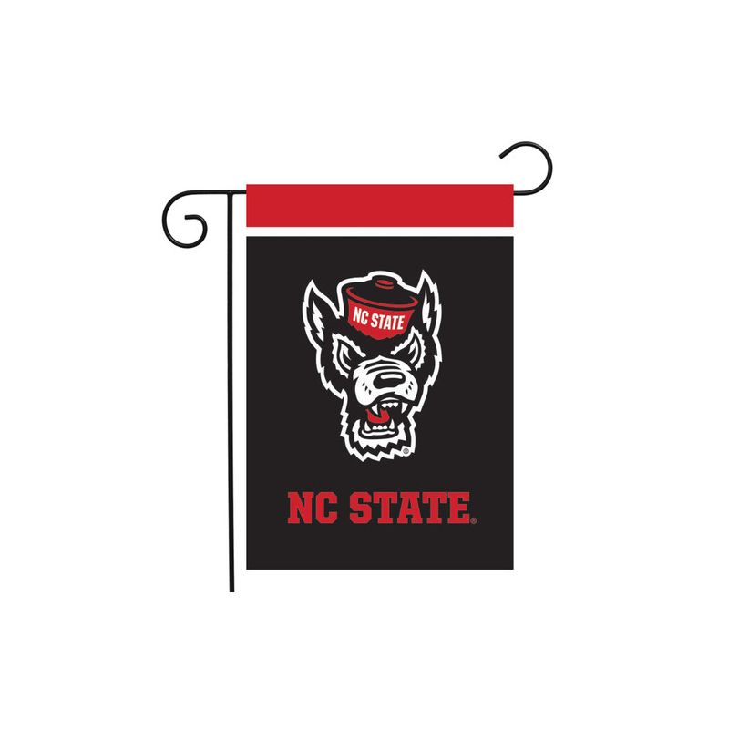 Briarwood Lane NC State University NCAA Licensed Garden Flag 18" x 12.5", 2 of 4