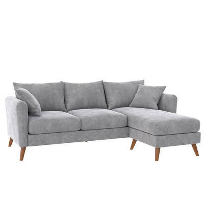 Magnolia Sectional Sofa with Pillows - Novogratz