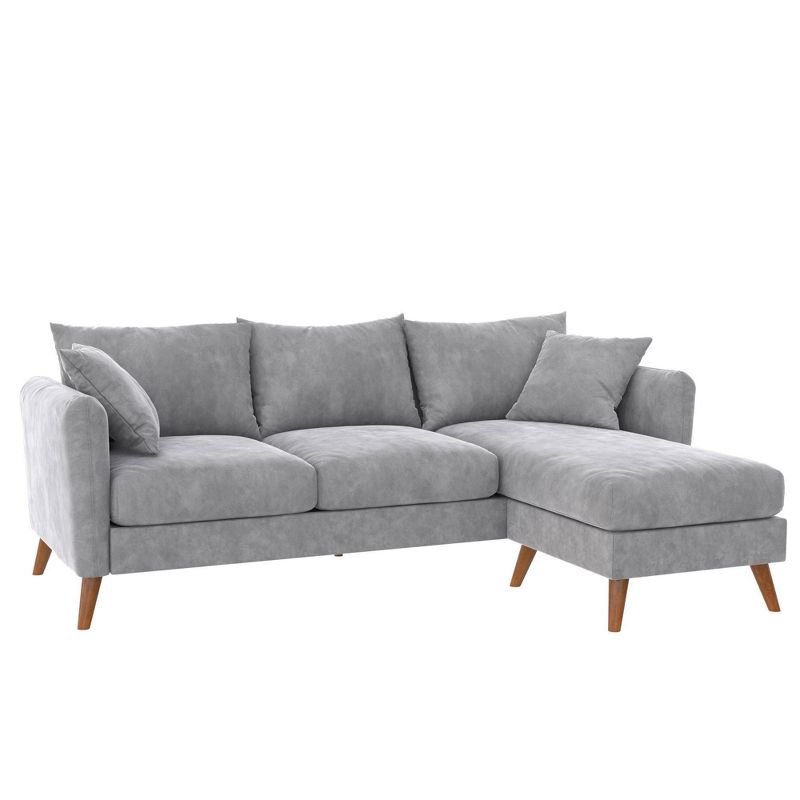 Magnolia Sectional Sofa with Pillows - Novogratz, 1 of 18