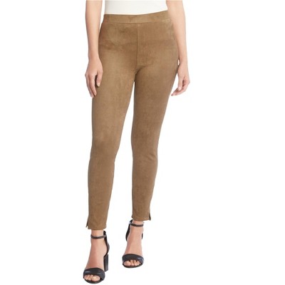 Karen Kane Womens Faux-Suede Casual Leggings