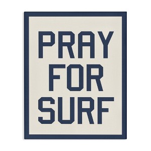 Stupell Industries Pray for Surf Phrase, 24" x 30" - 1 of 4
