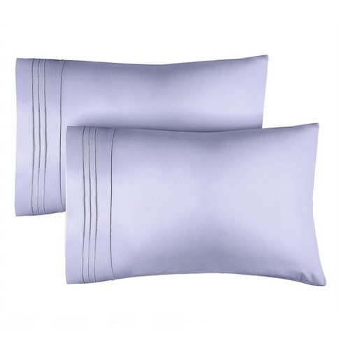 Lavender Grey Throw Pillow [Light Green] MK Pillows
