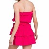 Women's Blaire Strapless Ruffled Romper - Sewn and Seen - 2 of 4