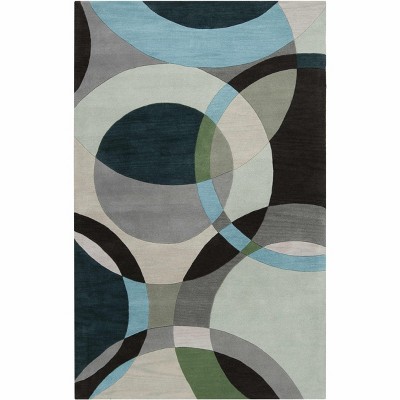 Hauteloom Wyocena Modern Wool Rug