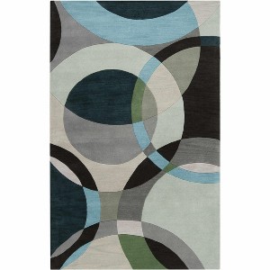 Hauteloom Wyocena Modern Wool Rug - 1 of 4