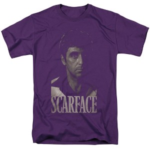 Scarface B&W Tony Adult T-Shirt - 1 of 4