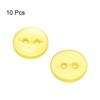Unique Bargains Round Resin 2-Hole Fish Eye Craft Replacement Sewing Button 10 Pcs - 3 of 4