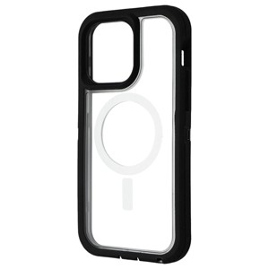 OtterBox Defender Pro XT Case for MagSafe for iPhone 14 Pro Max - Black Crystal - 1 of 3