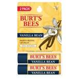 Burt's Bees Lip Balm - Vanilla Bean - 2pk/0.30oz