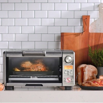 Breville 1800W Mini Smart Toaster Oven Stainless Steel BOV450XL