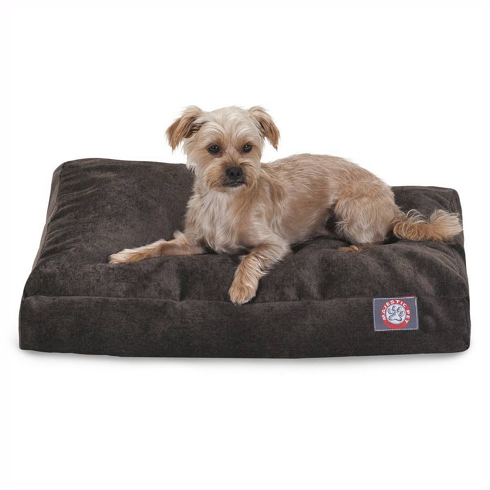 Photos - Bed & Furniture Majestic Pet Villa Collection Rectangle Dog Bed - Storm Brown - Extra Larg 