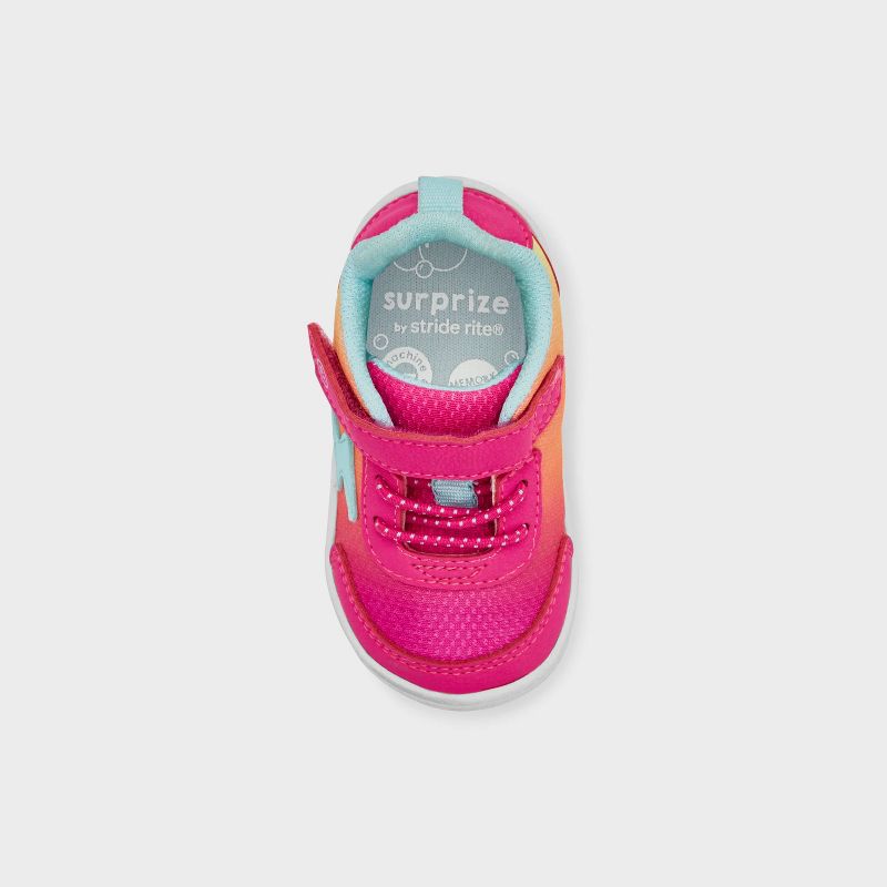 Surprize by Stride Rite Baby Girls' Dwayne Sneakers - Pink, 3 of 5