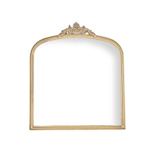 Wall Mirror Brass Metal, MDF & Glass by Foreside Home & Garden - 1 of 4