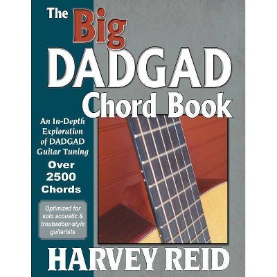 The Big DADGAD Chord Book - by  Harvey Reid (Paperback)