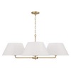 Capital Lighting Parson 4 - Light Chandelier in  Matte Brass - 3 of 4
