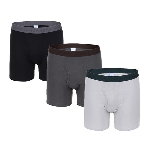 Mio Marino Mens Underwear Boxer Briefs - Assorted Collection - 2, Large ...