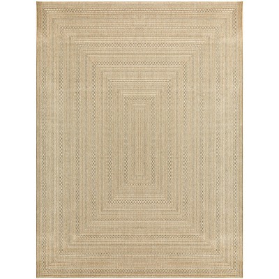 Nourison Tulum Bordered Indoor/Outdoor Rug