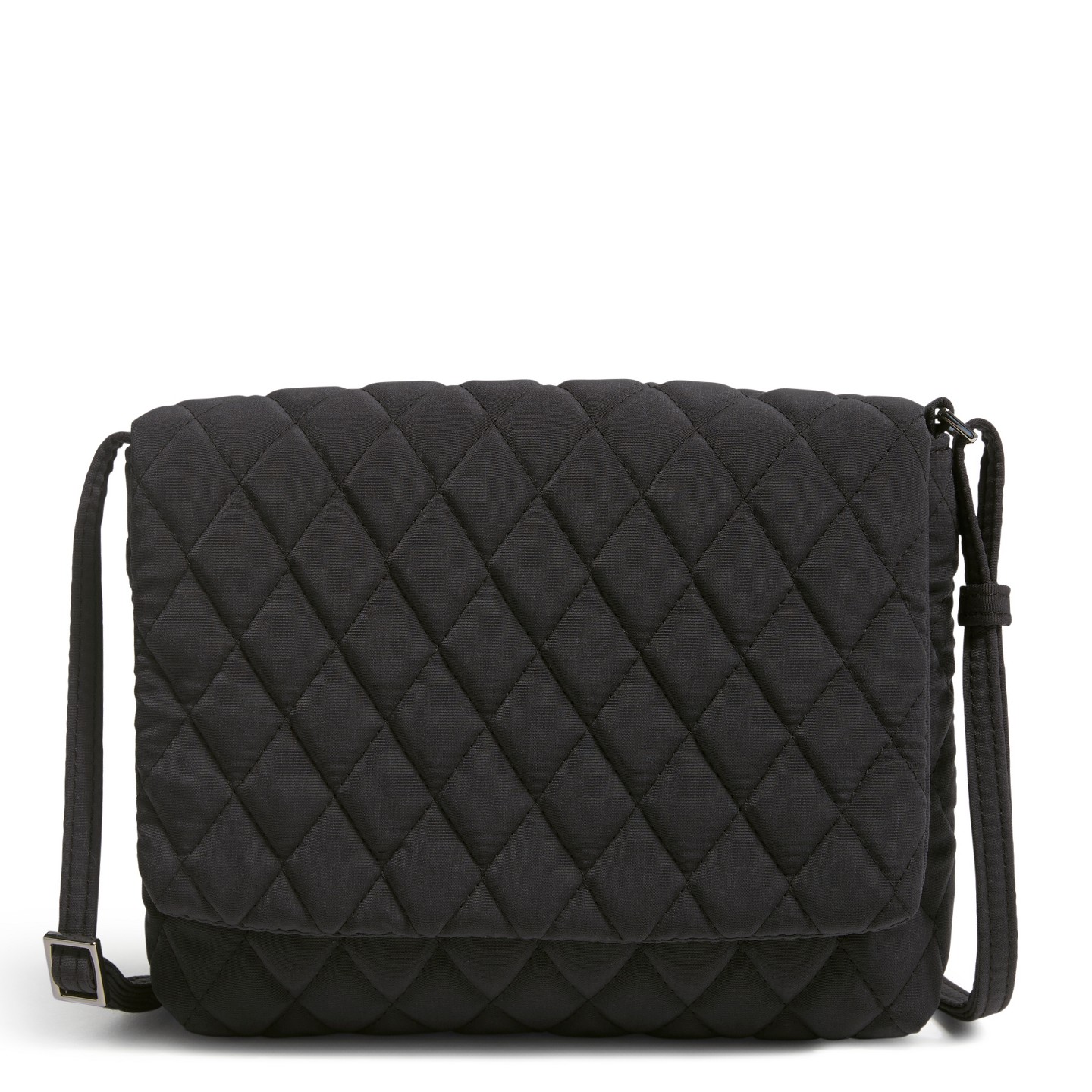 Женская сумка Vera Bradley Outlet Microfiber Small Flap Hipster Crossbody Moonless Night — фото 1