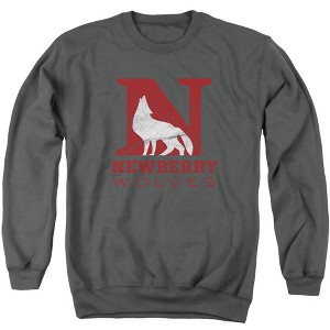 Newberry College Official Distressed Primary Logo Adult Crewneck Sweatshirt - 1 of 4