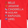 Boys' - Disney - Princess List Icons Long Sleeve Graphic T-Shirt - 2 of 4