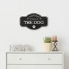 Northlight Approved by The Dog Metal Wall Sign - 13.75" - Black and White - 2 of 4