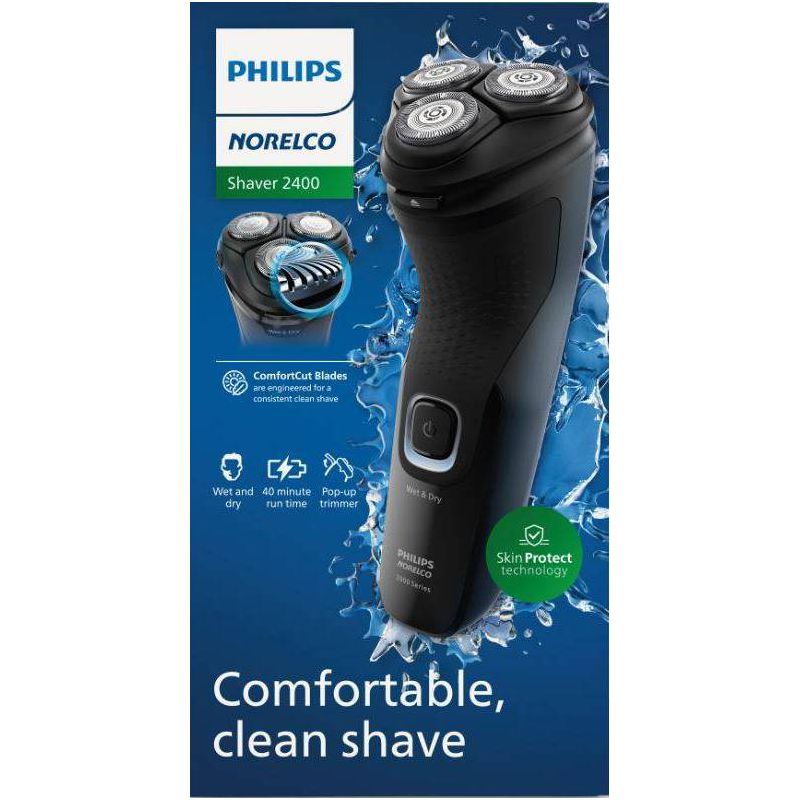 Philips Norelco Wet &#38; Dry Men&#39;s Rechargeable Electric Shaver 2400 - X3001/90, 3 of 15