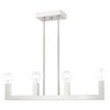 Livex Lighting Solna 4 - Light Chandelier in  Brushed Nickel - 2 of 4