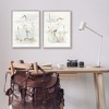 Stupell Industries Elegant Heron Birds Cattails Plants In Water Black Framed Giclee Art - 2 of 4