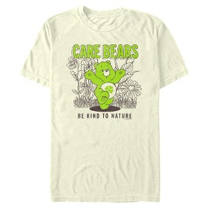 Men's Care Bears Be Kind to Nature Good Luck Bear T-Shirt - 1 of 4