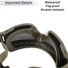 Unique Bargains Durable Universal Motorcycle Goggles Dimmable UV Protection TPU 1PC - 4 of 4
