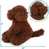 Laurel The Labradoodle - 12 Inch Stuffed Animal Plush - By Viahart - image 2 of 4