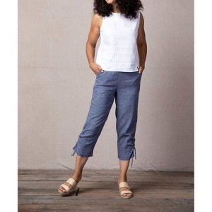 Women's In The Mix Linen Cotton Blend Tank - habitat - 1 of 3