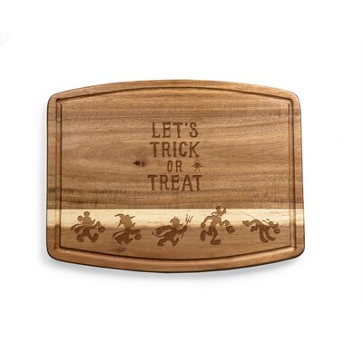 Toscana Disney Mickey Fab 5 Halloween Ovale Acacia Cutting Charcuterie Board
