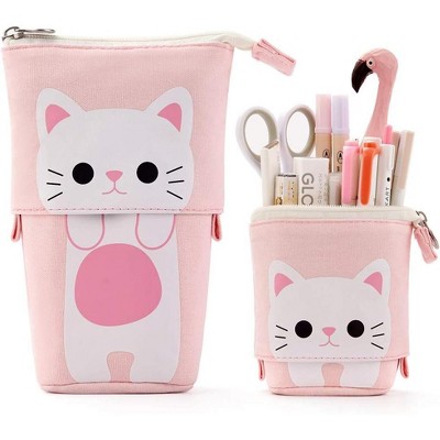 Fmeida Big Capacity Pencil Pen Case Pouch Box Organizer Large Storage for Bullet Journal