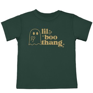 The Juniper Shop Lil Boo Thang Toddler Short Sleeve Tee - 4T - Forest - 1 of 4