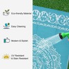 Outdoor Rug Reversible Patio Rug Plastic Straw Rug Waterproof Lightweight Rug, 5'x8' - 4 of 4