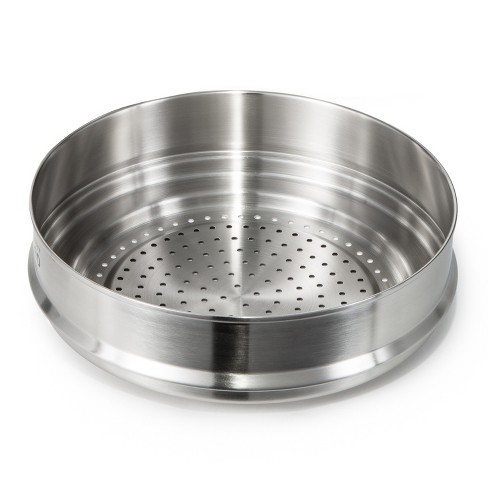 Berghoff Graphite Recycled 18/10 Stainless Steel Steamer Insert 10 : Target
