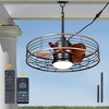 Bella Depot Outdoor Ceiling Fan with Light and Remote - 3 of 4