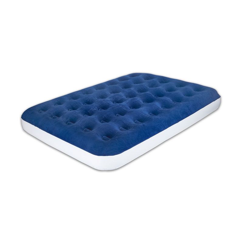 Continental Sleep 9" Inflatable Air Mattress, Comfort Coil Technology and High Capacity Pump, Good for Camping, Home and Portable Travel, Blue, 30"., 1 of 6