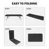 GlasFlength Folding Tables Adventure Ready Folding Table Rugged Design for Outdoor Events and Compact Living, Black, 95.98"*30"*28.46" - 4 of 4