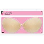 Dritz C Cup Adhesive Strapless Backless Bra Nude
