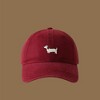 Anna-Kaci Women's Embroidered Sausage Dog Baseball Cap with Curved Brim and Adjustable Strap Casual Life - 3 of 4