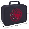 Game Of Thrones Targaryen Sigil Insulated Soft Sided Lunch Box - 2 of 4