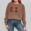 Simply Sage Market Women's Cozy Season Stars Long Sleeve Garment Dyed Tee - 2 of 4