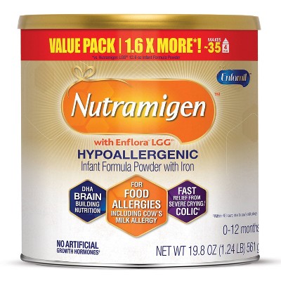 Enfamil Nutramigen LGG Hypoallergenic Powder Infant Formula - 19.8oz