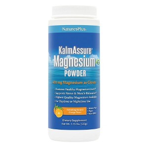Kalm-Assure Magnesium,Orange Flavor by Nature's Plus  -  1.15 lb Powder - 1 of 3