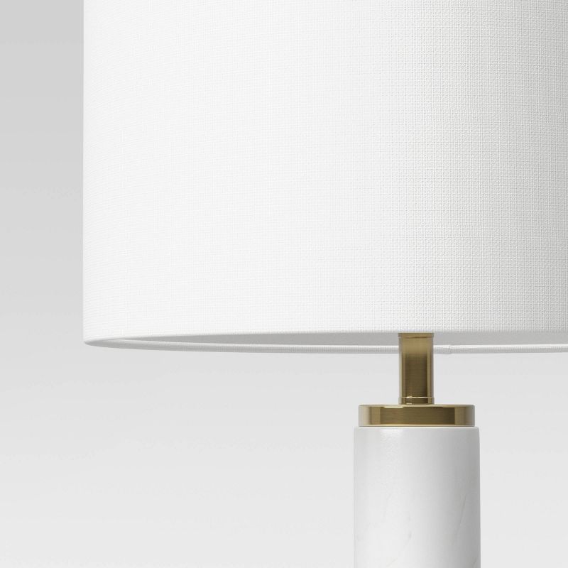 Faux Marble Stick Table Lamp - Threshold™, 5 of 9