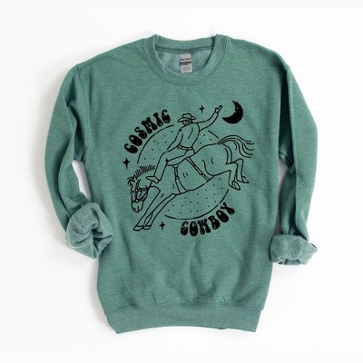 Simply Sage Market Women's Graphic Sweatshirt Cosmic Cowboy