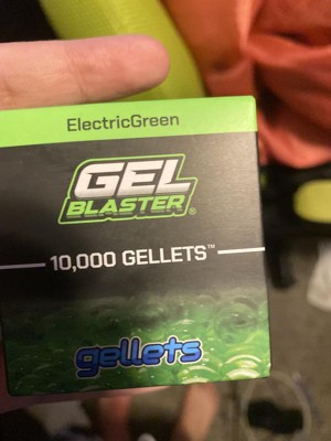 Gel Blaster Electric Green Gellet Refills 10k : Target
