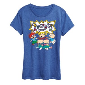 Women's - Rugrats - Group Shot Short Sleeve Graphic T-Shirt - 1 of 4